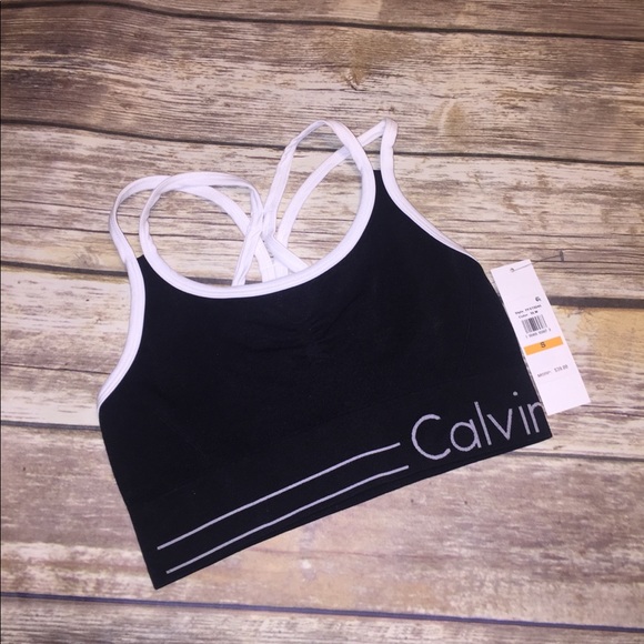 Calvin Klein Other - NWT CALVIN KLEIN SPORTS BRA RACER BACK WORK OUT